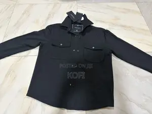 Classic Black Denim Shirt