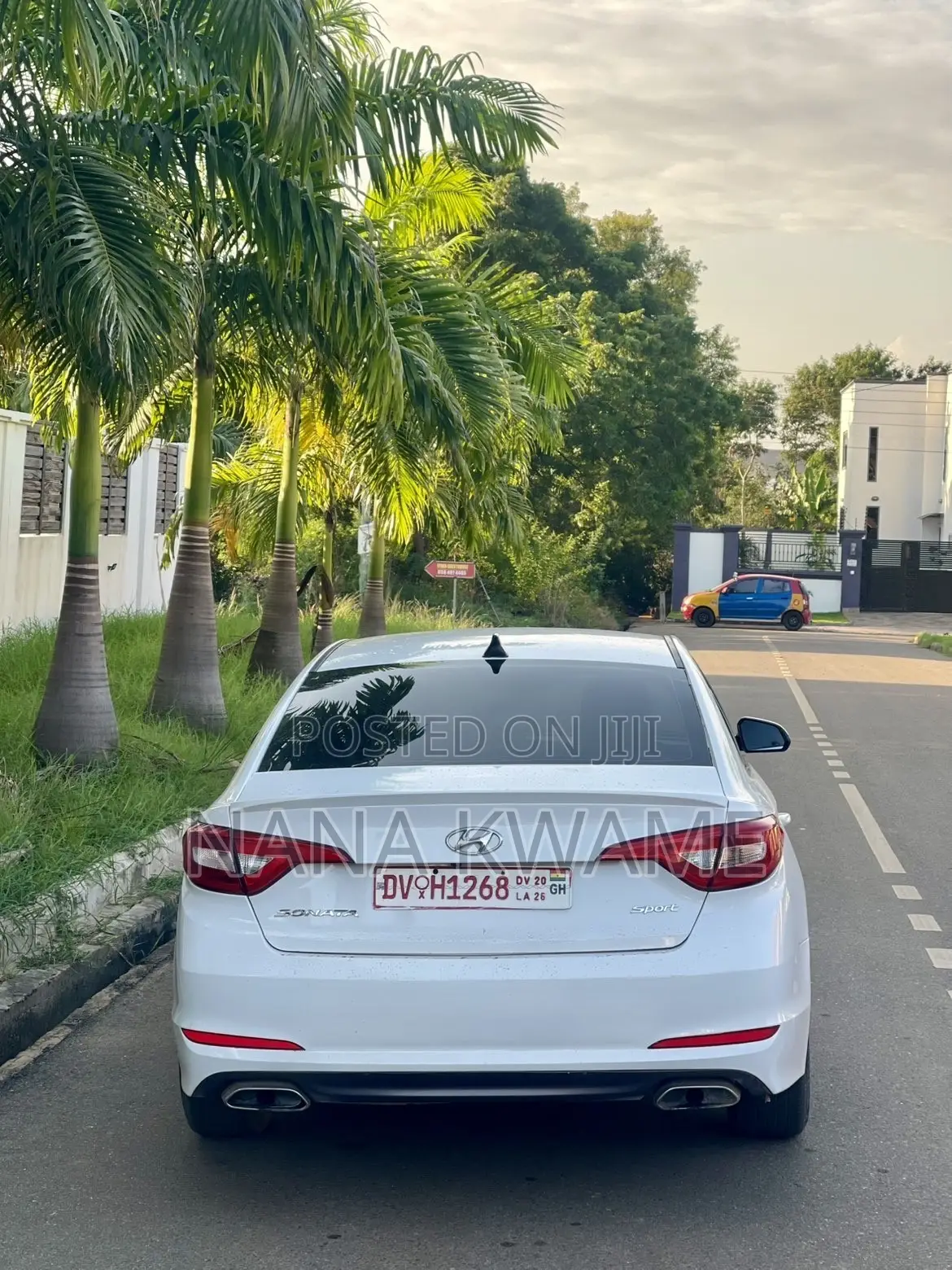 Hyundai Sonata Sport Sedan FWD (2.4L 4cyl 6A) 2017 White