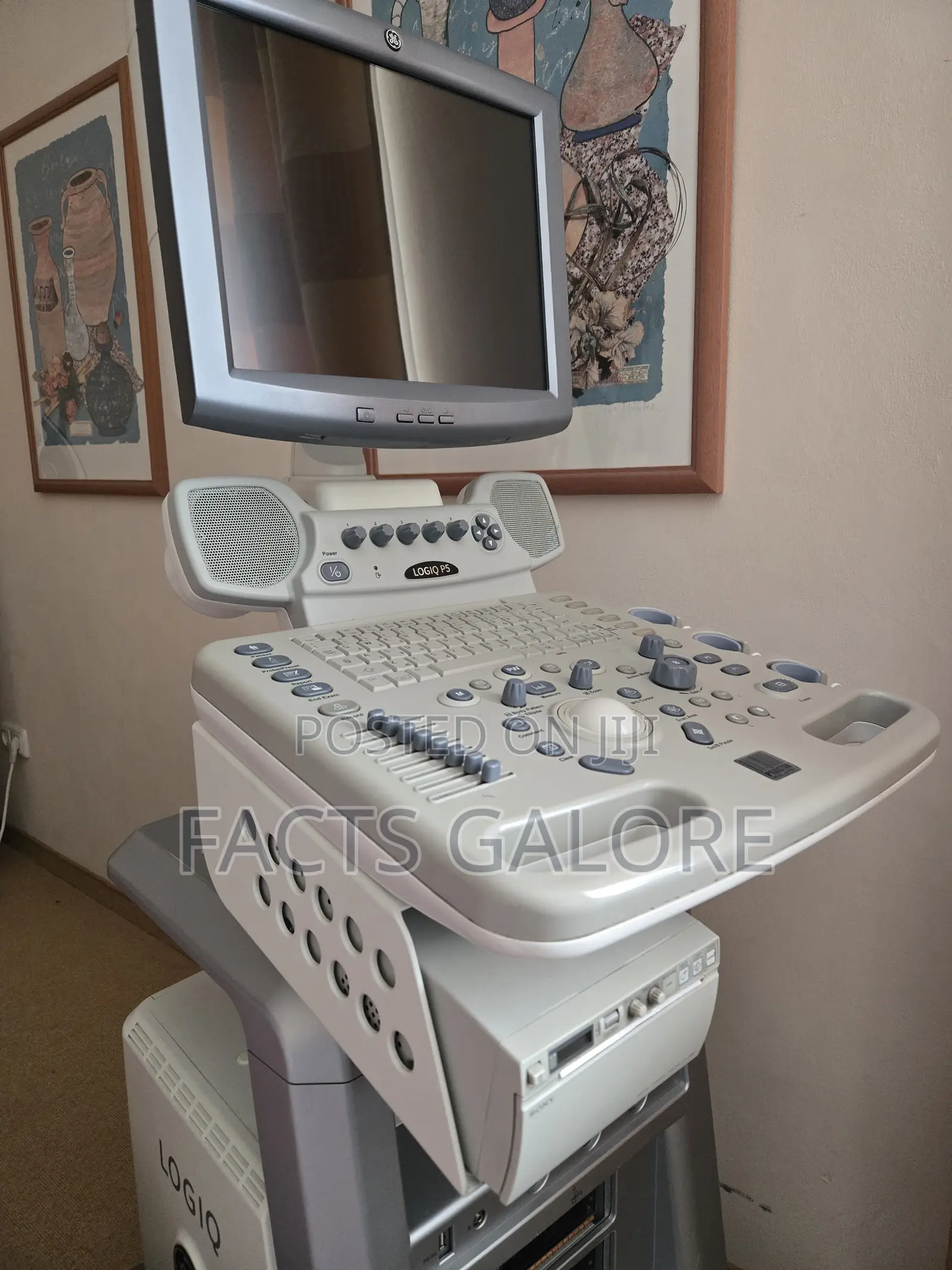 GE Logiq P5 Ultrasound Machine