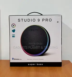 Maxbest Studio 9 Pro Super Bass 15Hrs Bluetooth Speaker With Mic Port