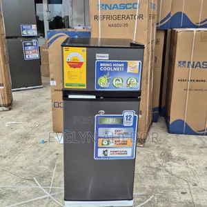 Gray Colour of Nasco Top Freezer 95l Double Door for Sale