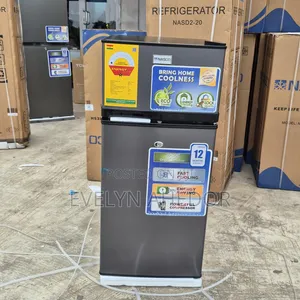 Gray Colour of Nasco Top Freezer 95l Double Door for Sale