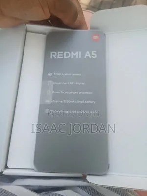 New Xiaomi Redmi A5 4G 128 GB Black