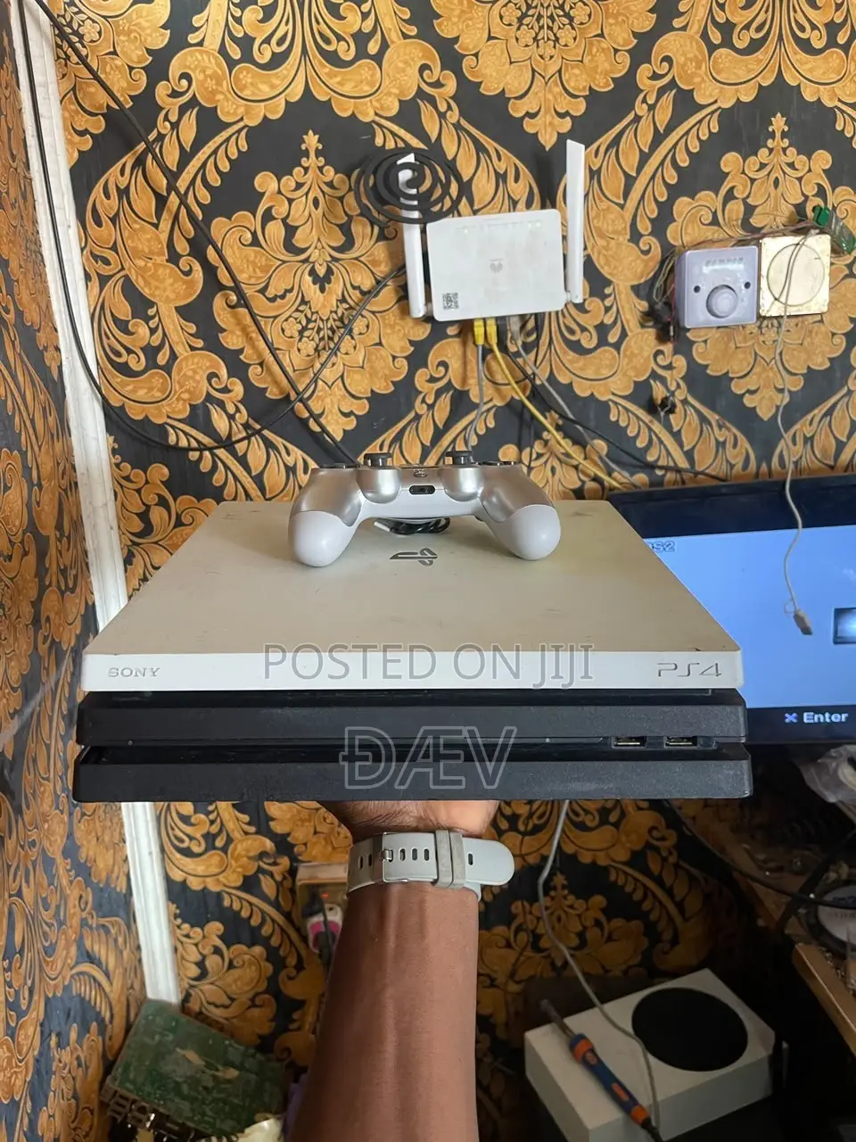 Play Station’s Console and Controller