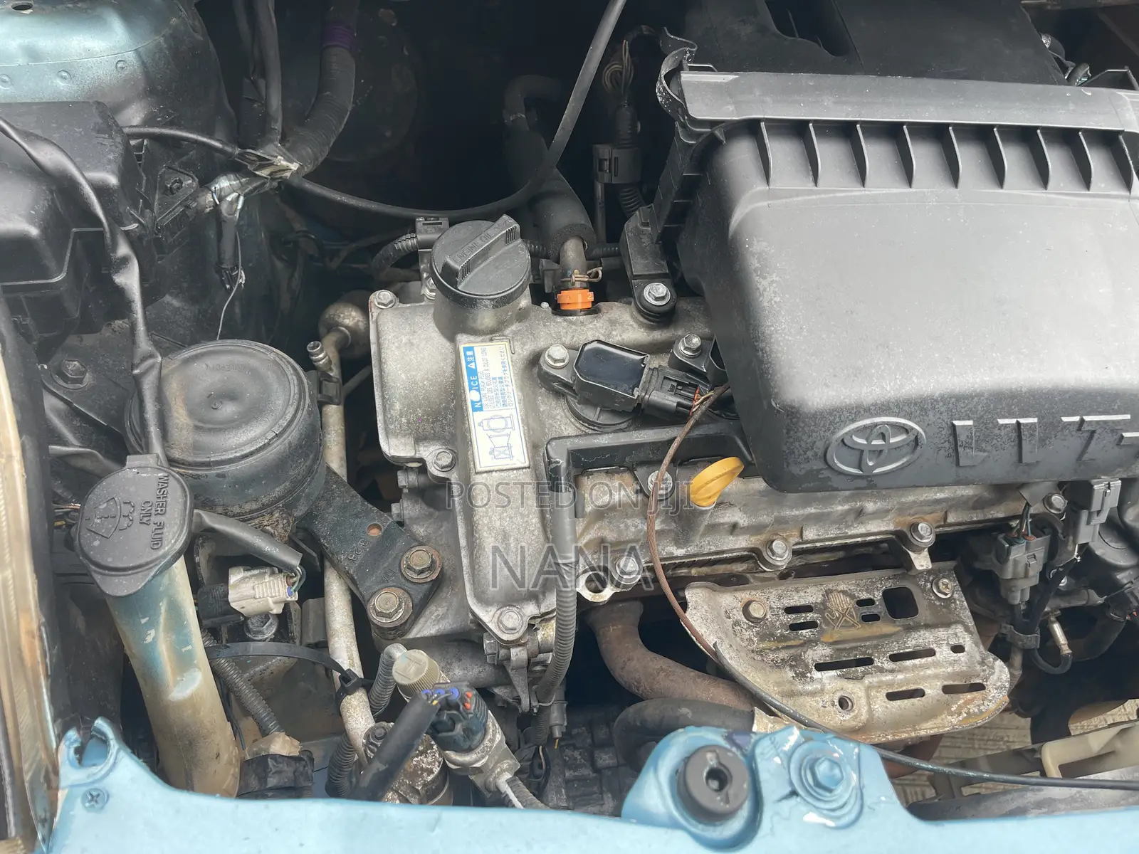 Toyota Vitz 1.3 FWD 3dr 2010 Blue