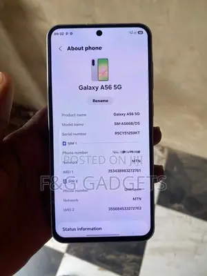 Samsung Galaxy A56 256 GB White
