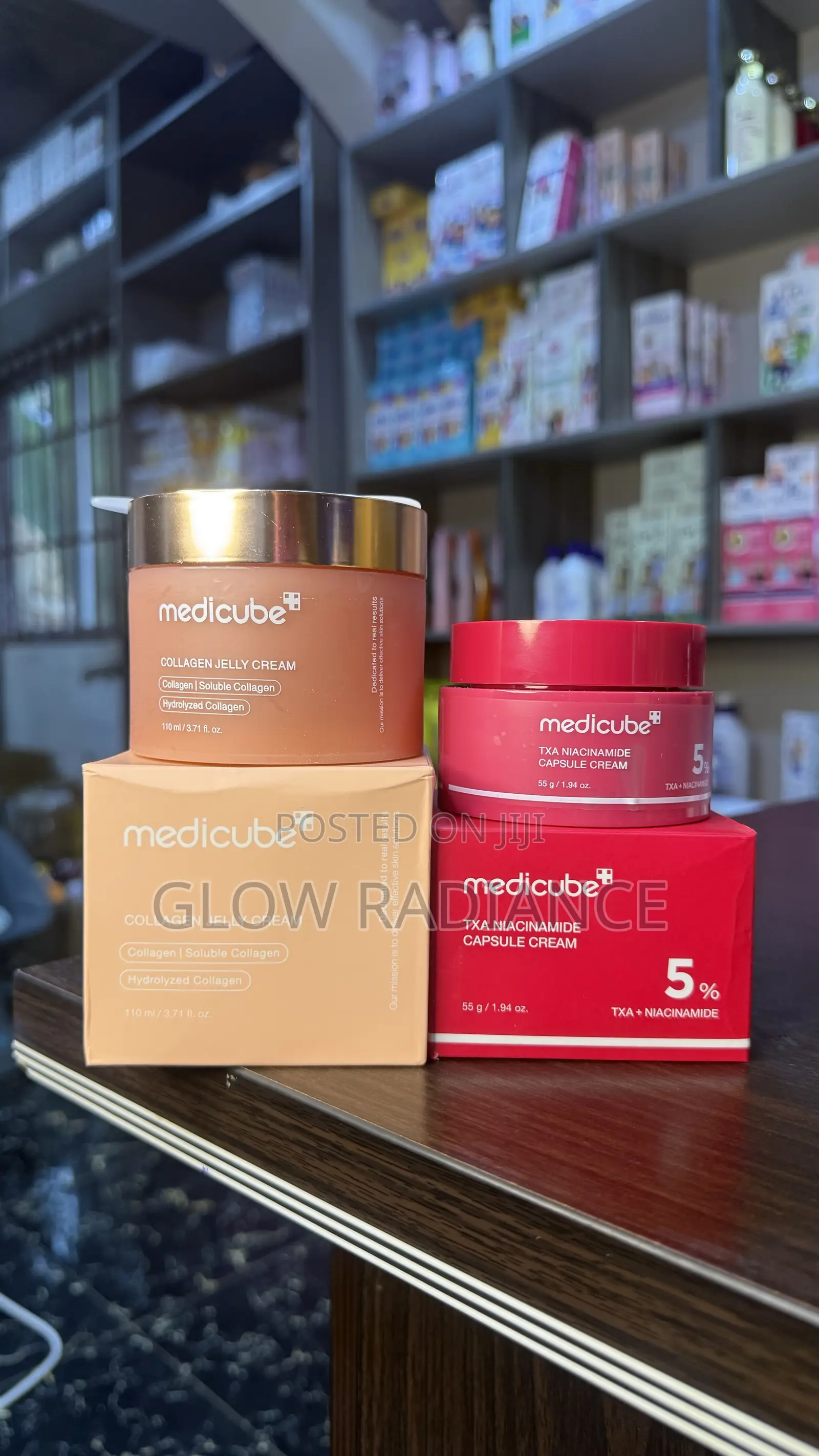 Medicube Collagen and Niacinamide Face Cream 280gh Each