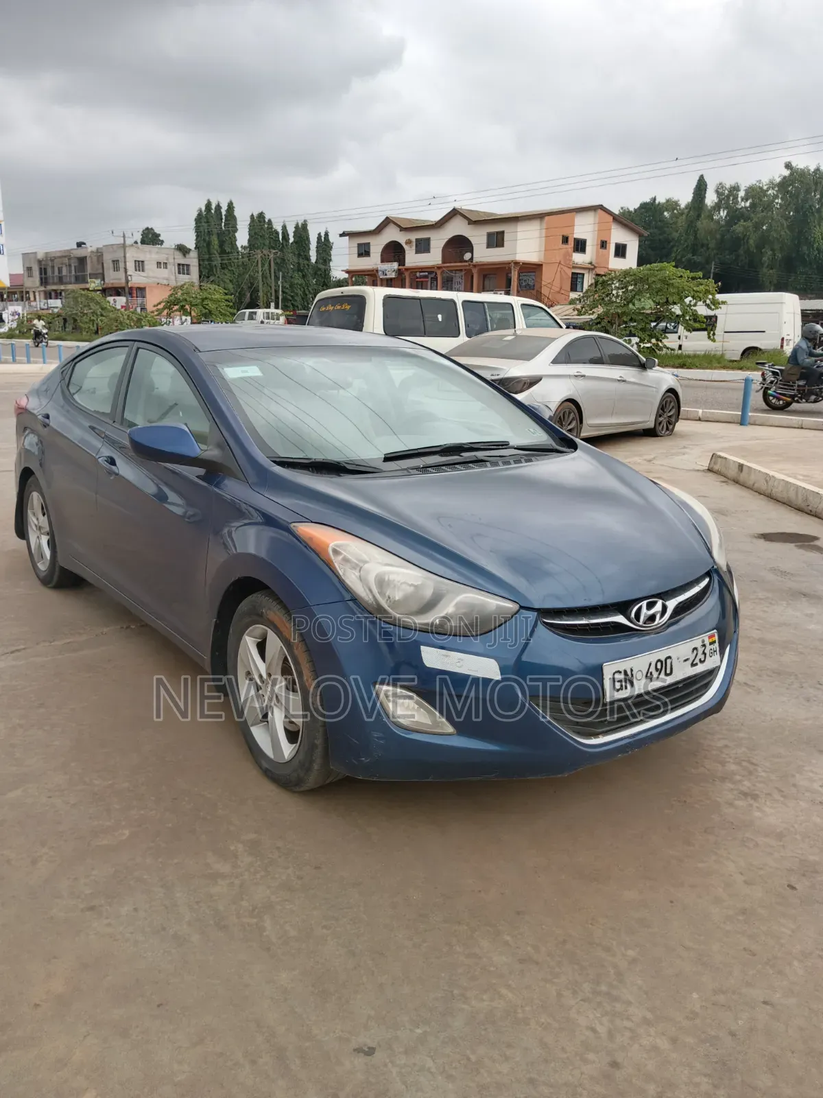 Hyundai Elantra 2013 Blue
