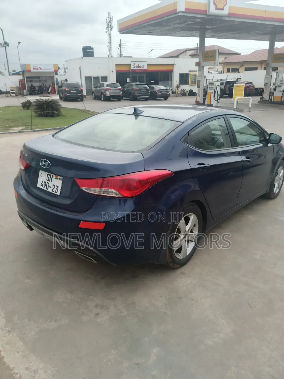 Hyundai Elantra 2013 Blue