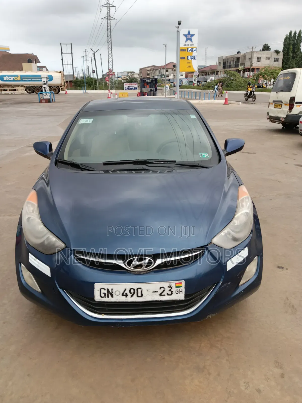 Hyundai Elantra 2013 Blue