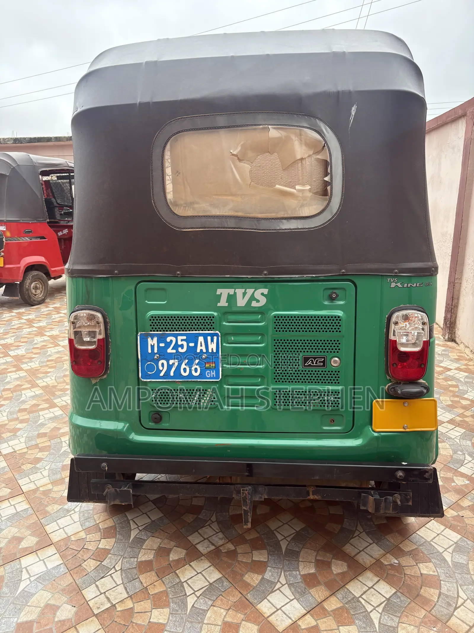 TVS King Deluxe Plus iTouch Start 2025 Green