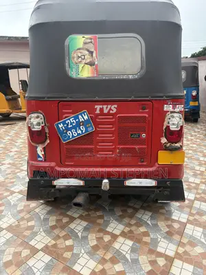 TVS King Deluxe Plus iTouch Start 2025 Red
