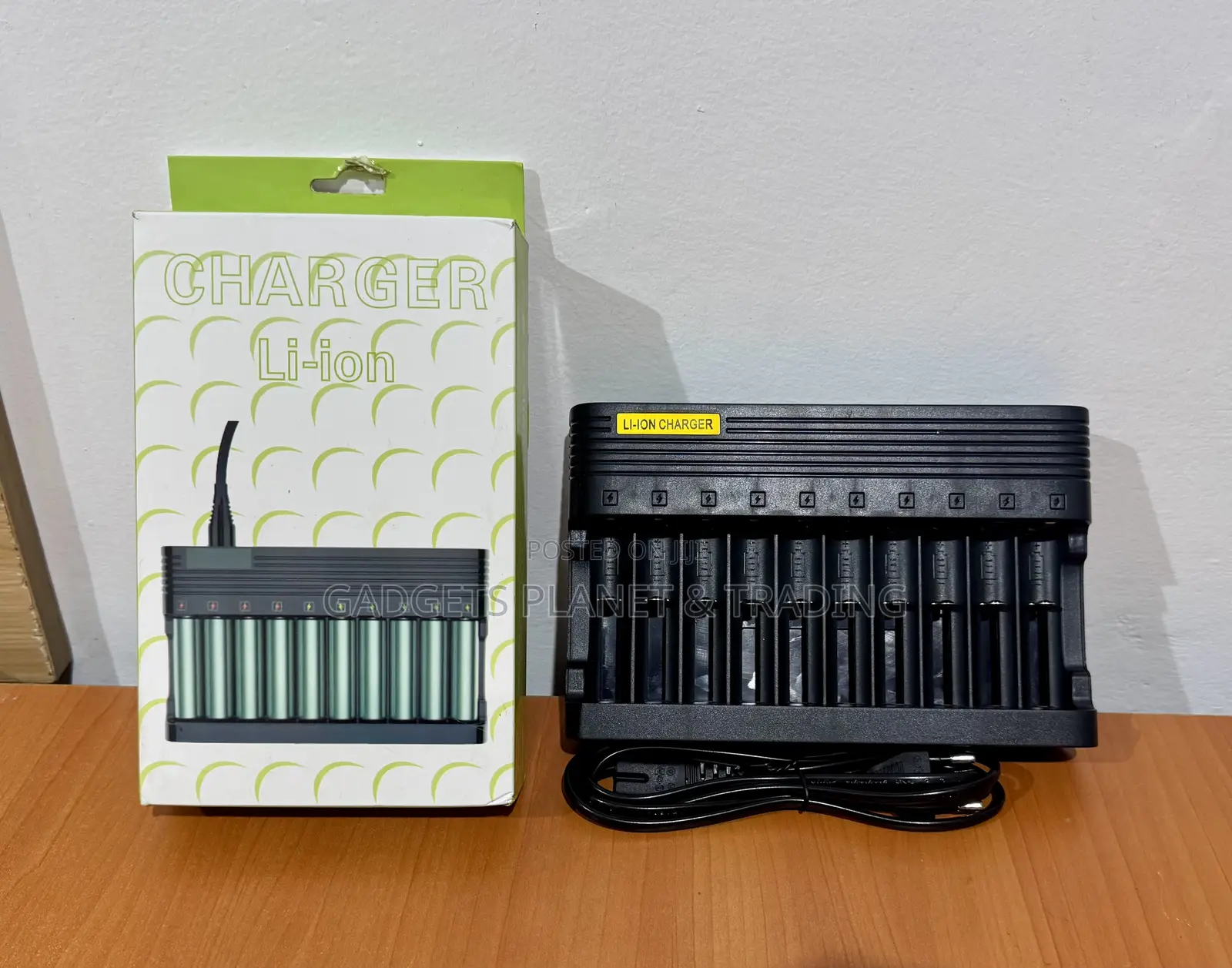 10 Way Multi Charger for 4A 3A 2A Etc Rechargeable Lithium-Ion Battery