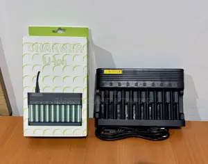 10 Way Multi Charger for 4A 3A 2A Etc Rechargeable Lithium-Ion Battery
