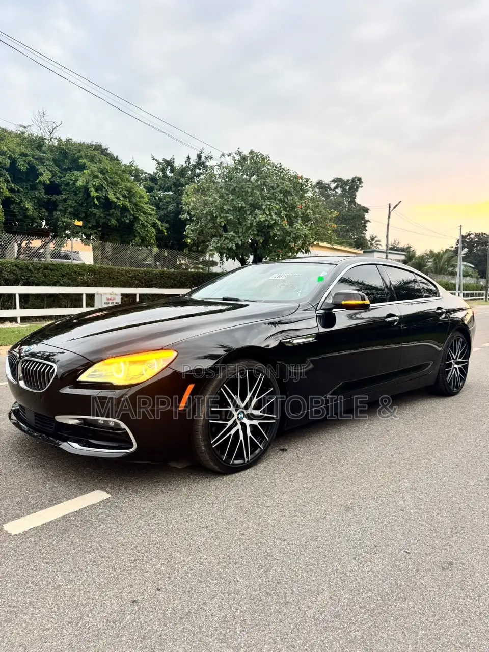 BMW 6 Series 640i Gran Coupe 2016 Black