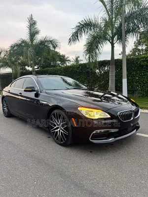 BMW 6 Series 640i Gran Coupe 2016 Black