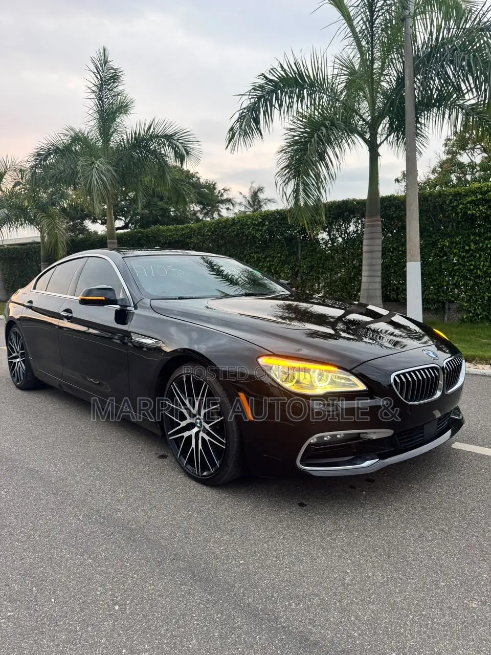 BMW 6 Series 640i Gran Coupe 2016 Black