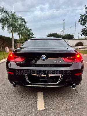 BMW 6 Series 640i Gran Coupe 2016 Black