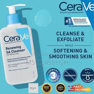 Cerave Fast Gentle Renewing SA Cleanser for Normal Skin 237ml