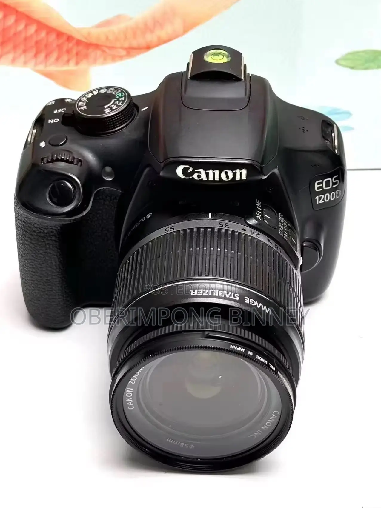 Canon 1200d With 24-55 Lens and Free Bag