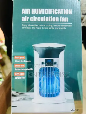 YM-188 Portable Air Humidification Air Circulation Fan