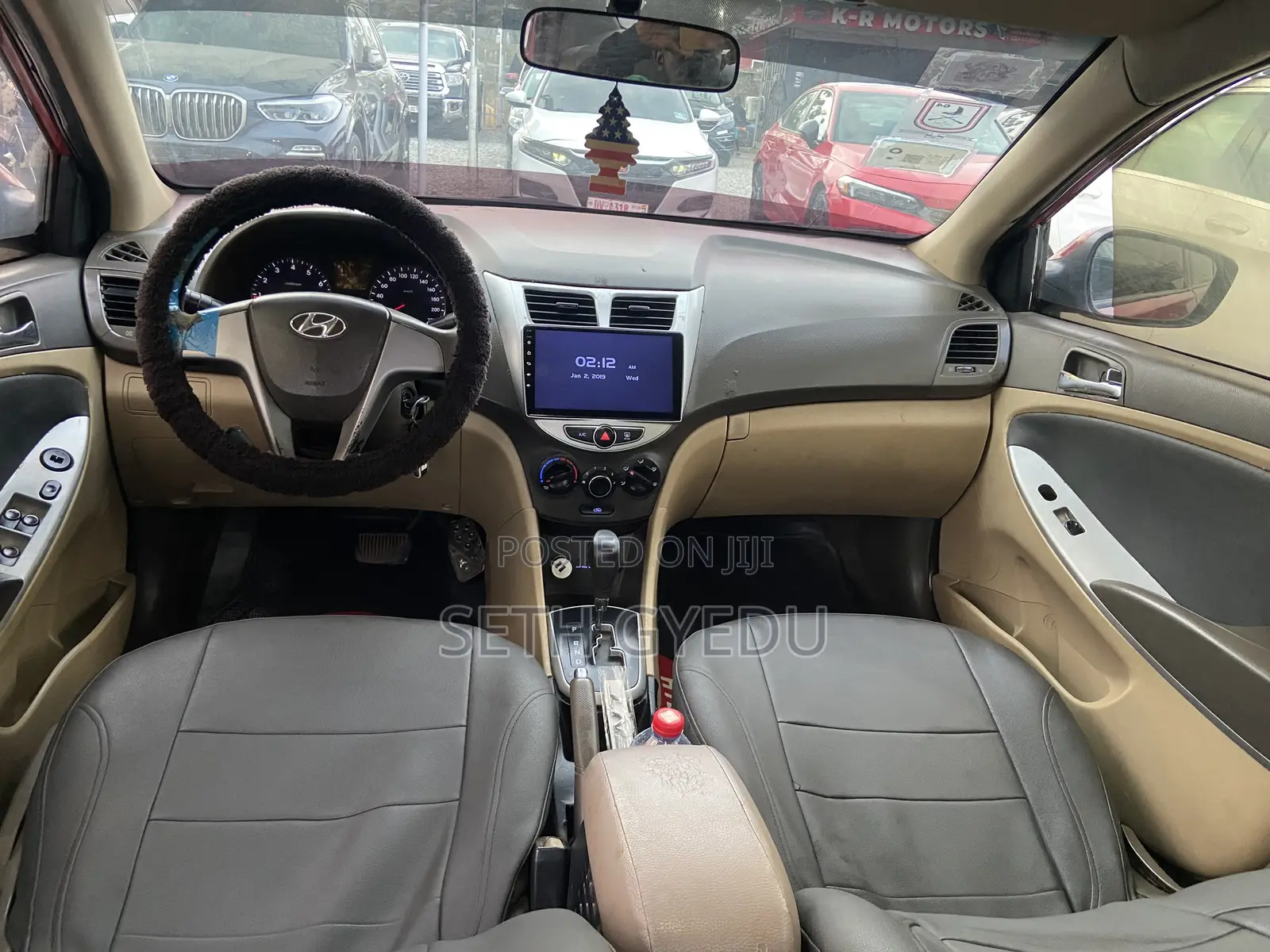 Hyundai Accent 2010 Red