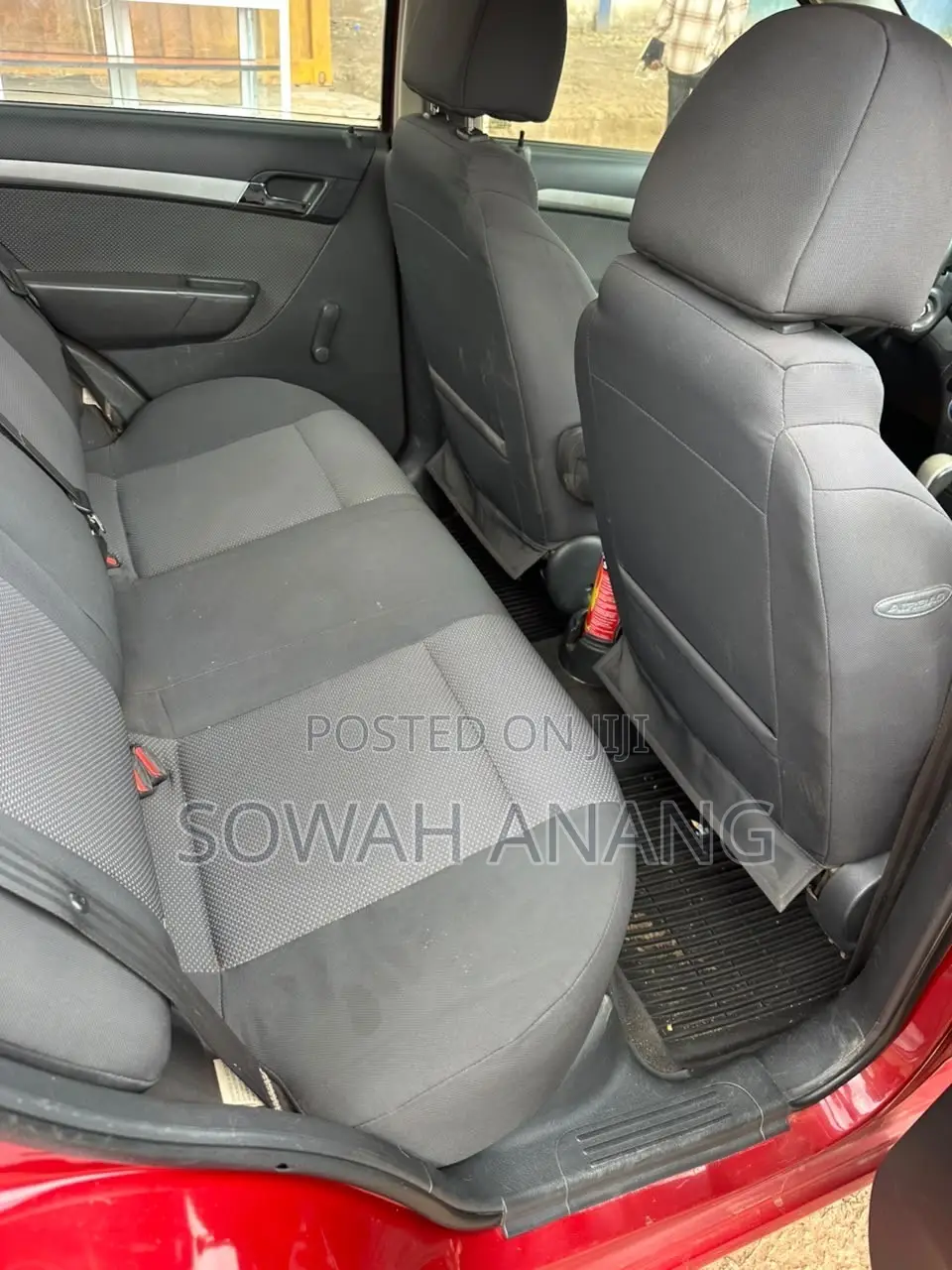 Chevrolet Aveo 2012 Red