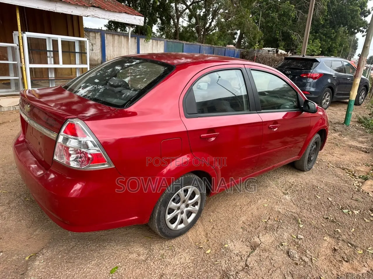 Chevrolet Aveo 2012 Red