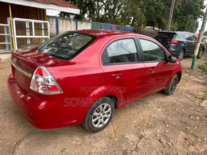 Chevrolet Aveo 2012 Red