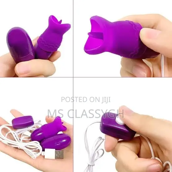 Nipple Tongue Licking Vibrator Breast Massager Oral Clitoris Sex Toys