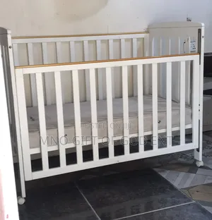 Childcare Bristol Cot +Mattress Package White From U. S.
