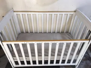 Childcare Bristol Cot +Mattress Package White From U. S.