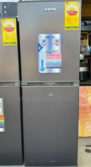 Quality 215 Liters Novo Top Freezer Double Door Refrigerator