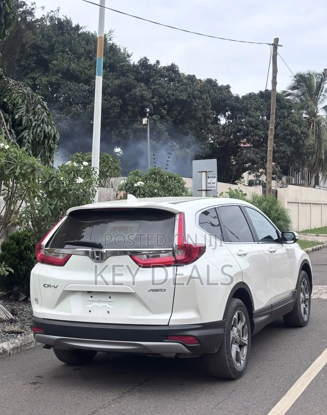 Honda CR-V EX-L AWD 2018 White