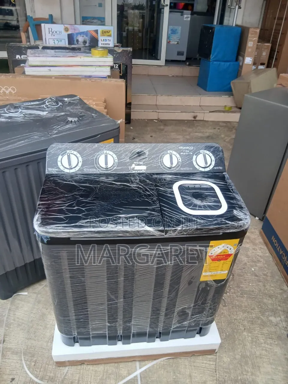 The Stressed Remover Nasco 7 Kg Semi Automatic Washing Machine