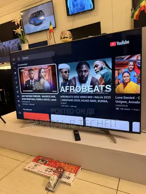65inches Full Digital Satellite Android Uhd HDR Smart Somy Machine