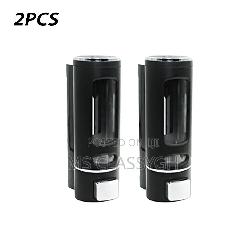 2pcs Wall-Mount Liquid Hand Dispenser, 800ml Shower Pump,