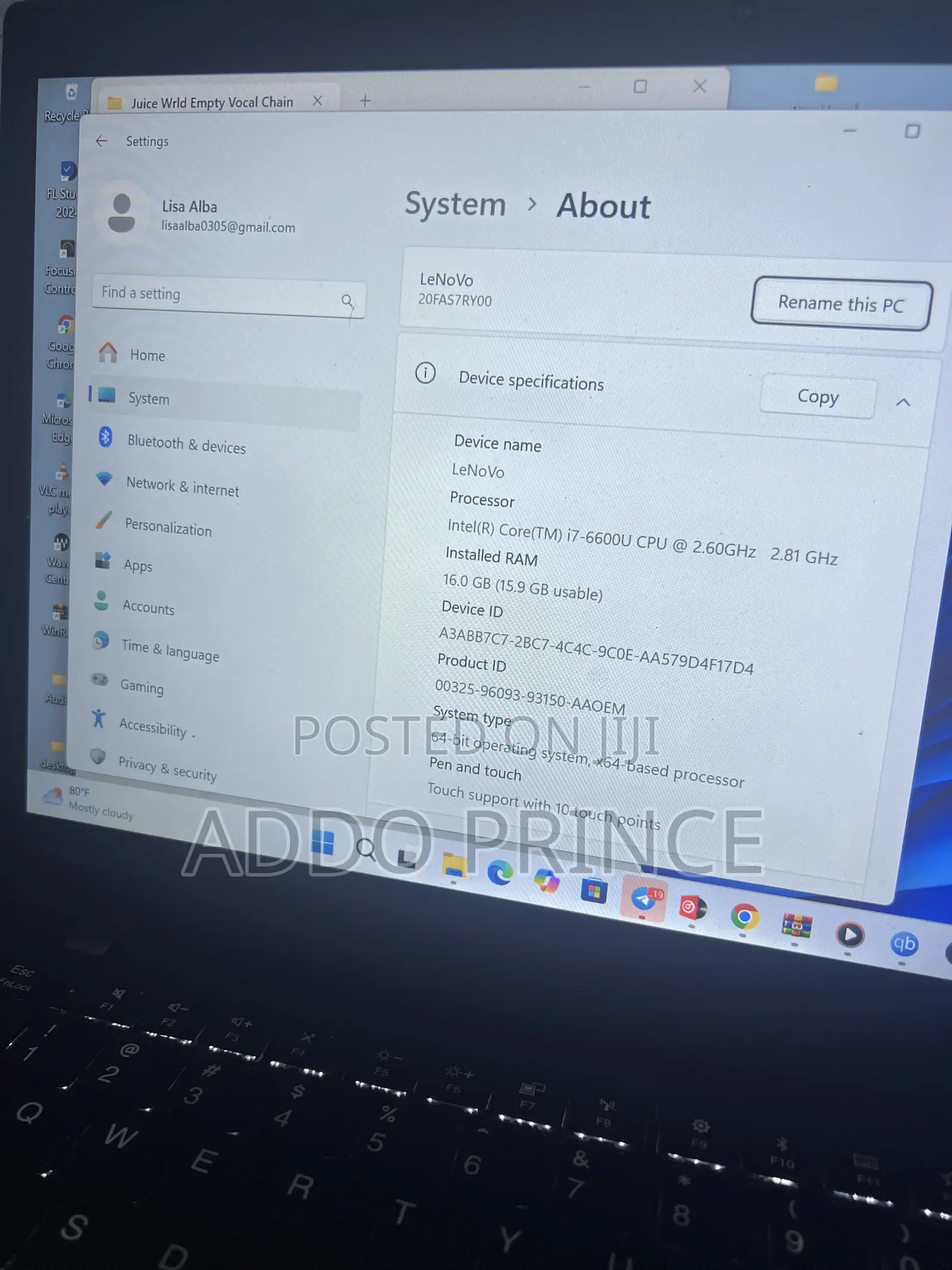Laptop Lenovo ThinkPad T460s 16GB Intel Core i7 SSD 256GB