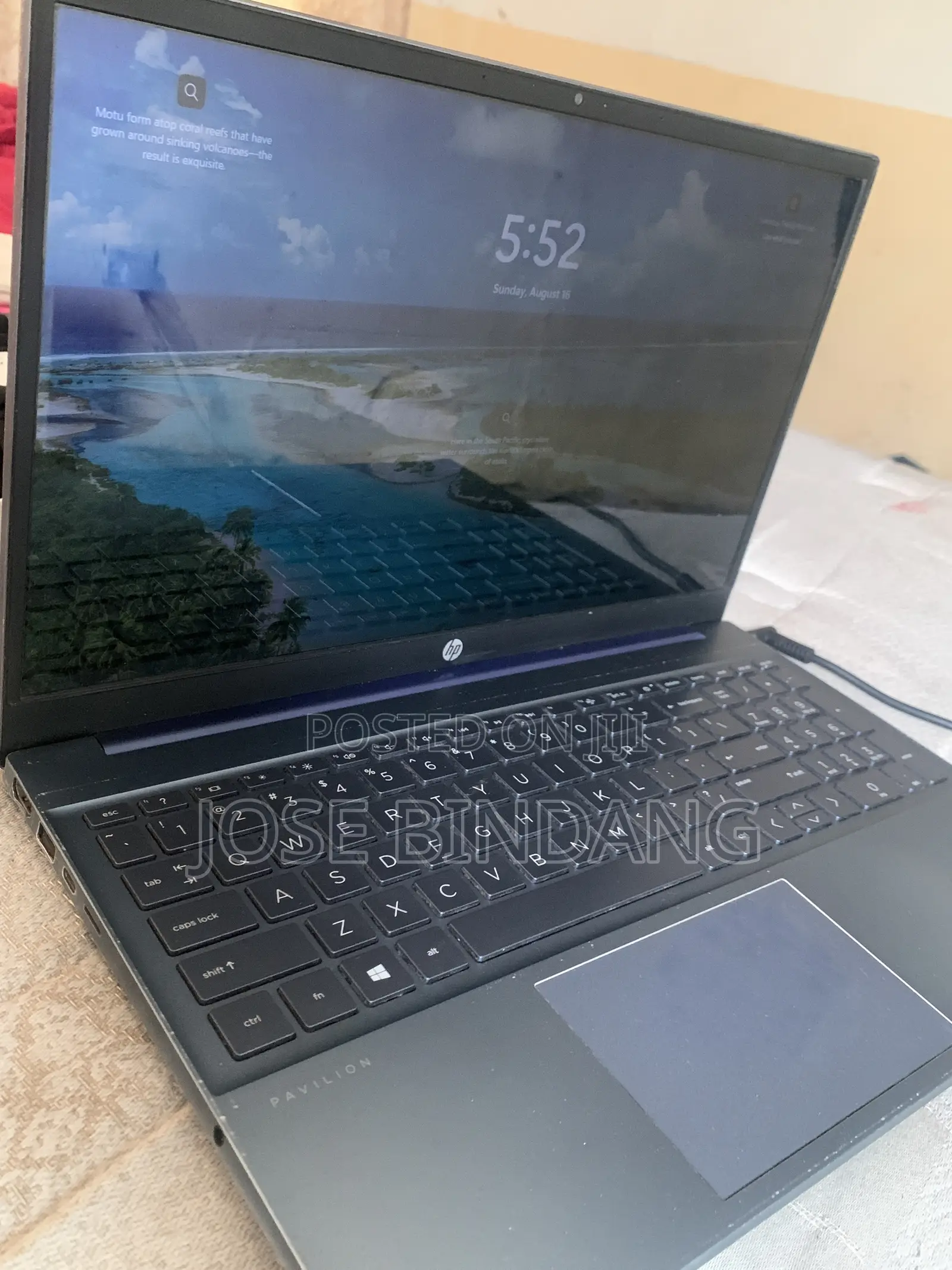 Laptop HP Pavilion 15 8GB AMD Ryzen 5 SSD 512GB