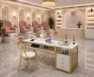 Luxury Salon Nails Workstation – Elegance Meets Functionality