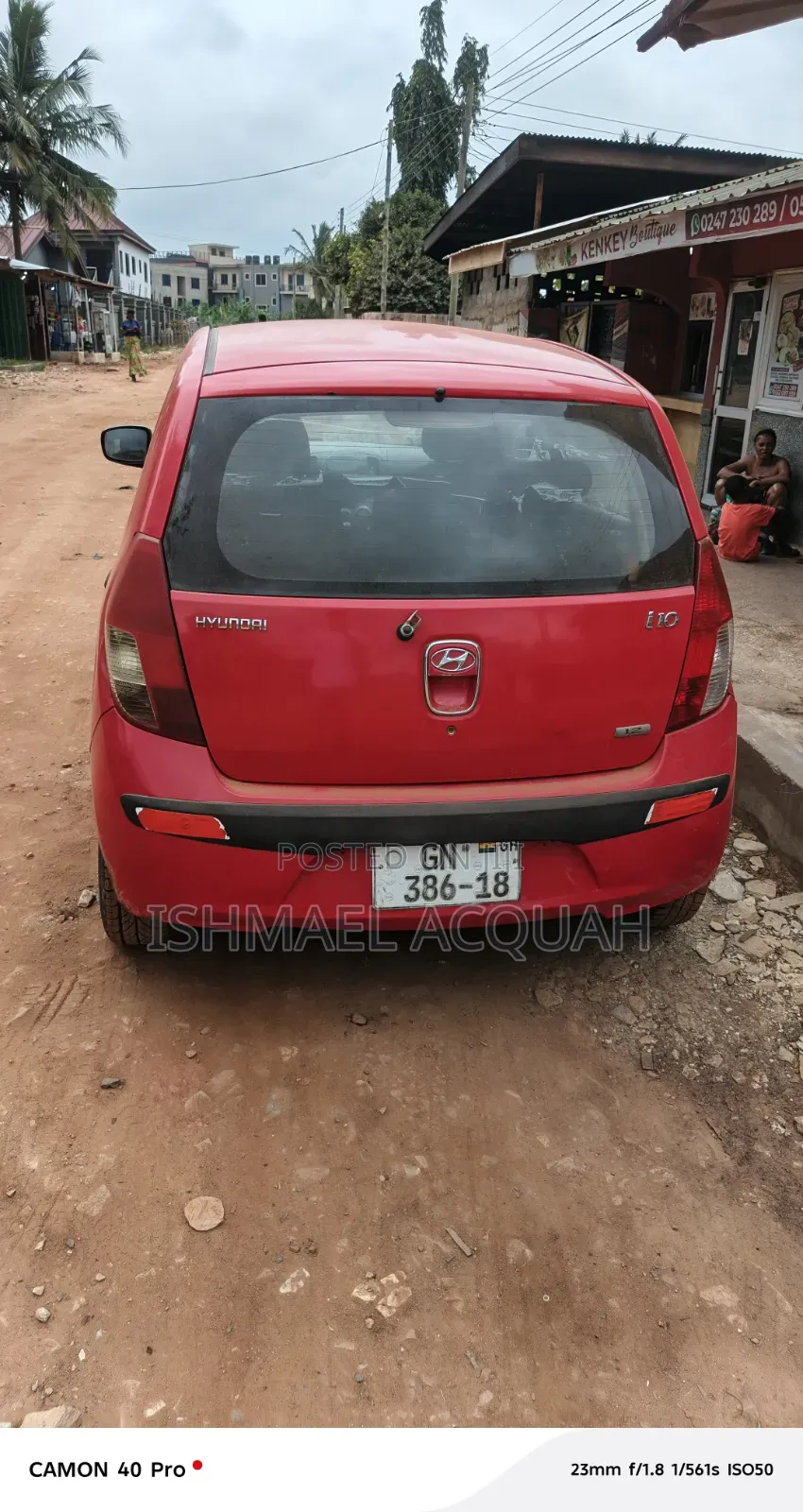 Hyundai I10 2009 Red