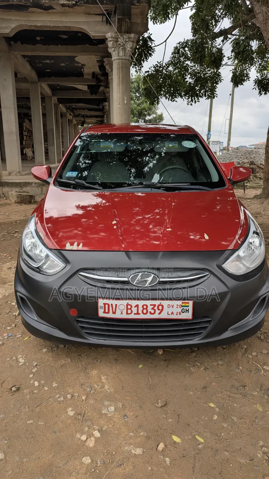 Hyundai Accent SE Hatchback 2017 Red