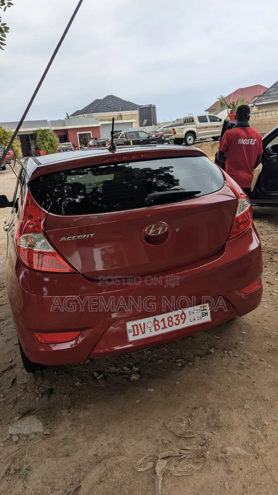 Hyundai Accent SE Hatchback 2017 Red