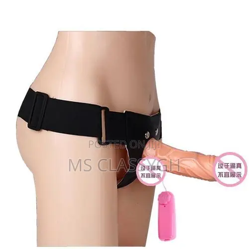 Strap on Dildo Adjustable G Spot Vibrator Vagina Anal Adult Sex Toys