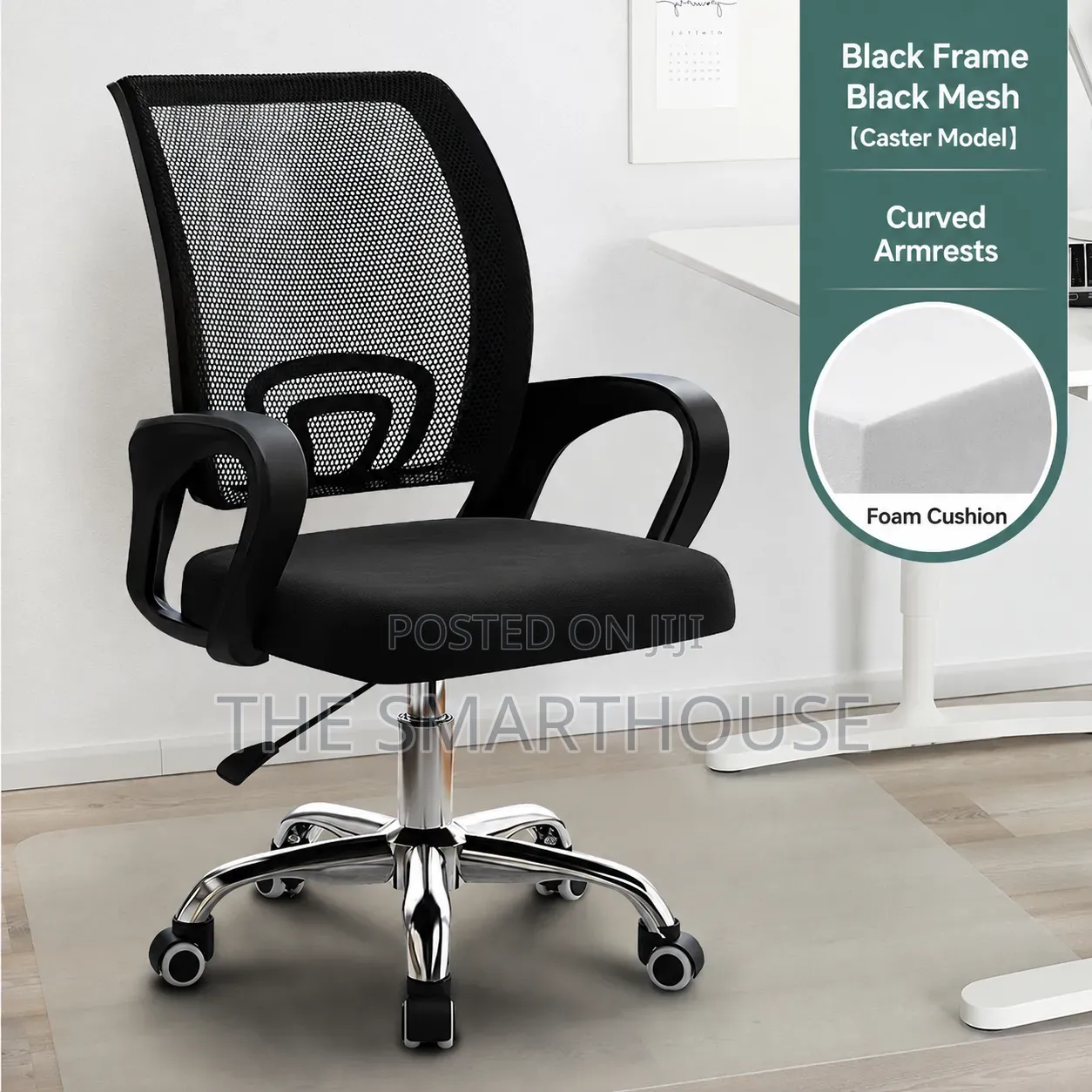 Elegant Designed Office Chair With Arms Rest
