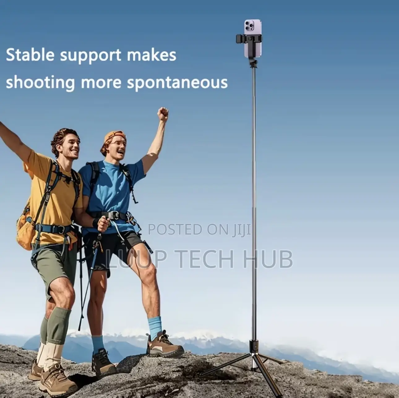 Tripod Stand, Selfie Stick 3 in 1 With Remote Control and Fill Light