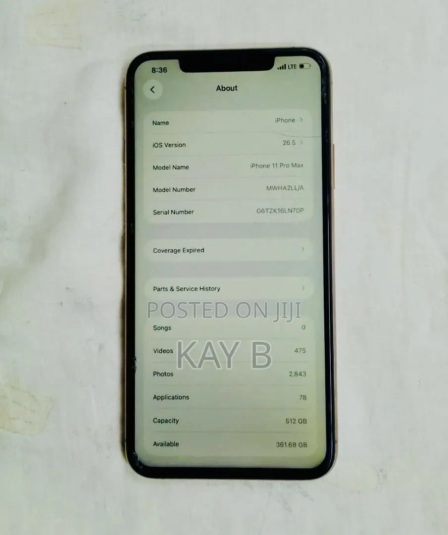 Apple iPhone 11 Pro Max 512 GB Gold