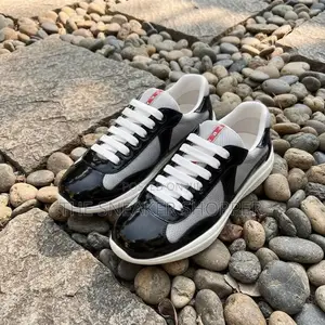 Prada Men’s American Cup Patent Leather