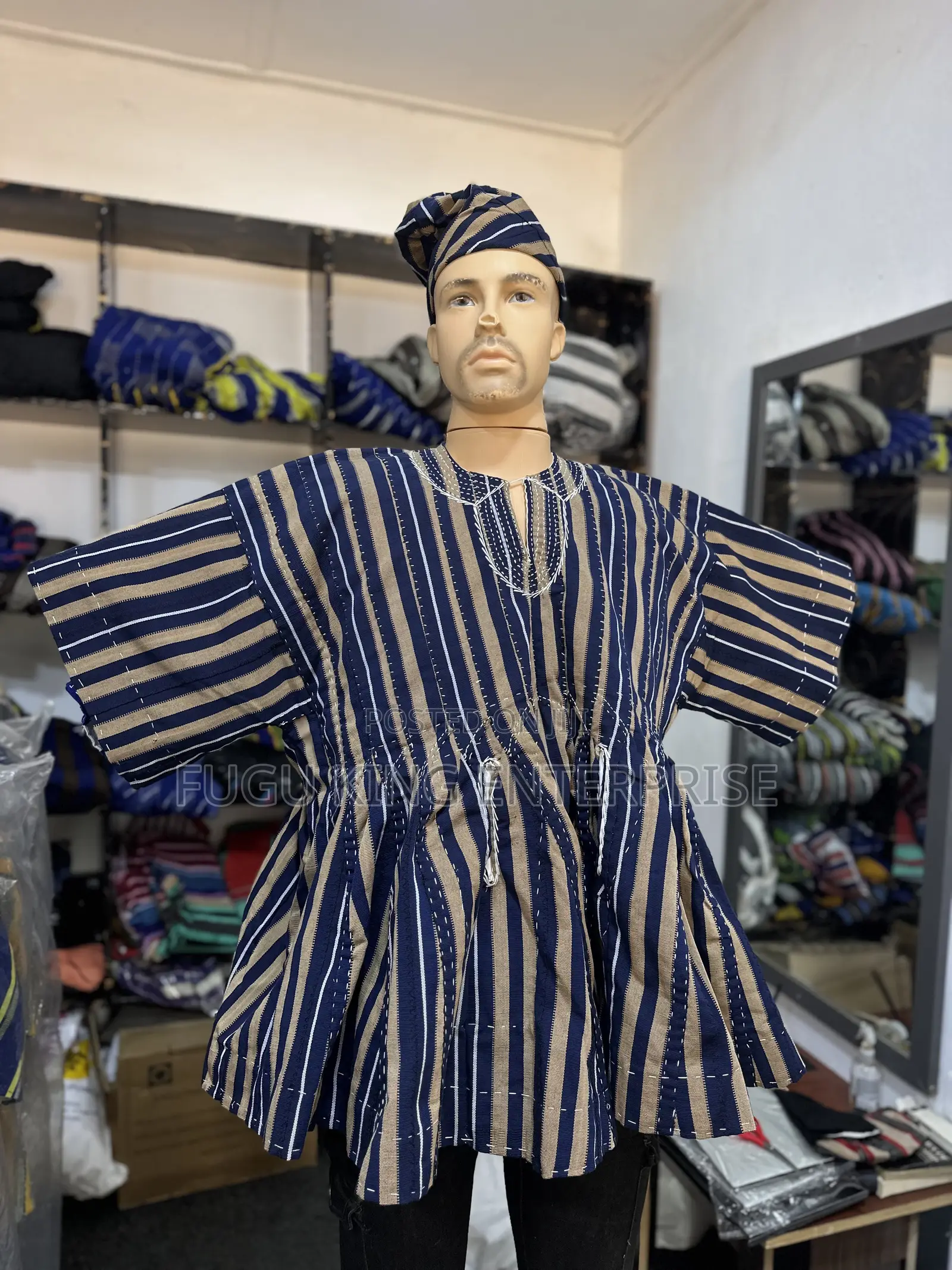 Men Fugu Batakali Smock Hand Weaved Smock