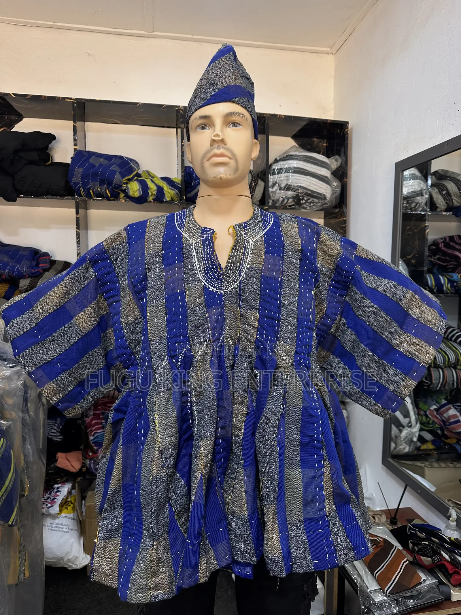 Men Fugu Batakali Smock Hand Weaved Smock